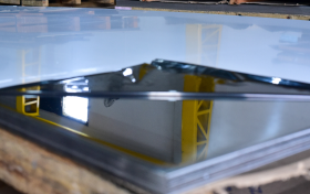 Conheça nossos acabamentos - Polida (PVC branco e Preto)